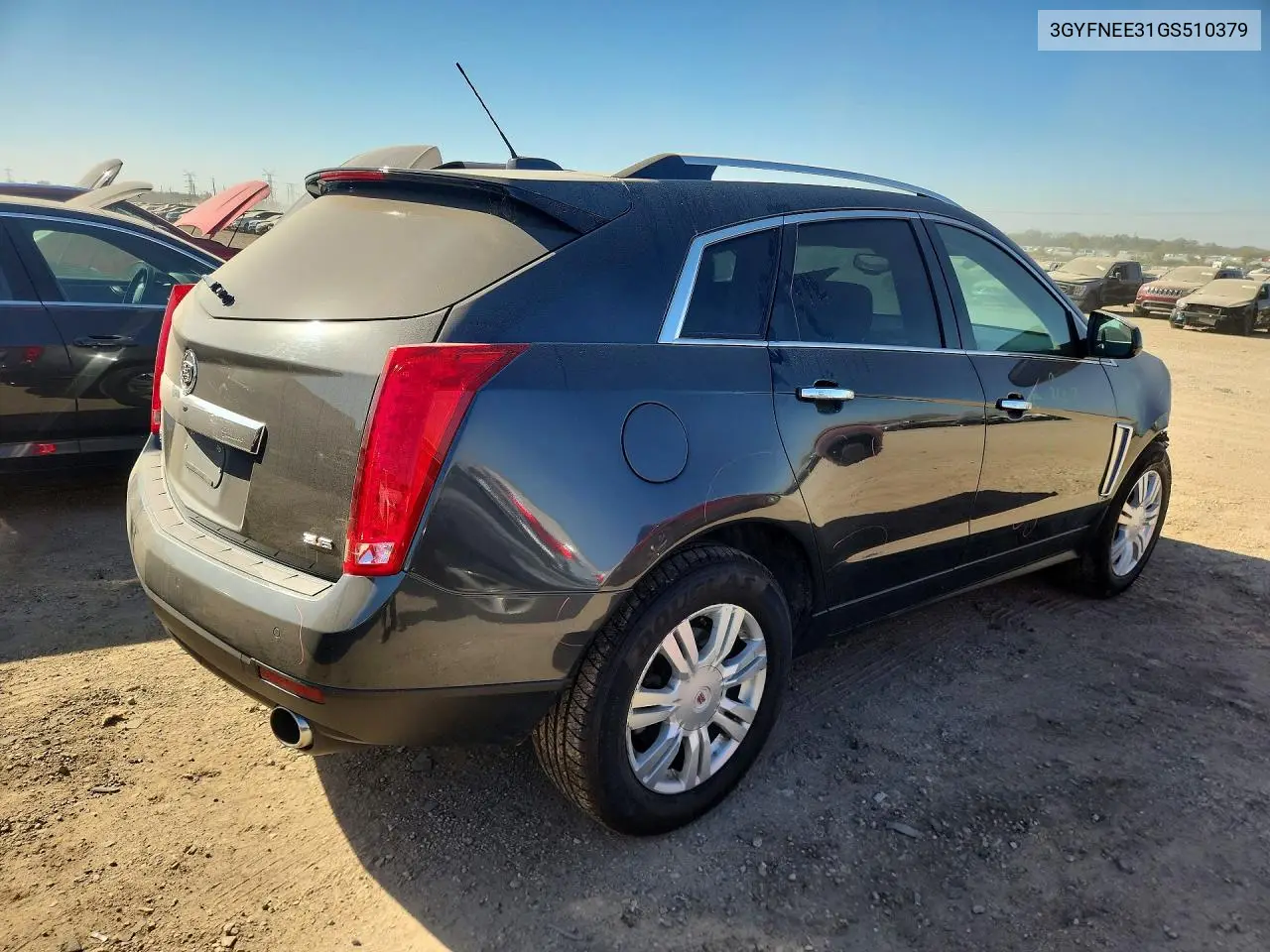 2016 CADILLAC SRX VIN 3GYFNEE31GS510379 — фото 3