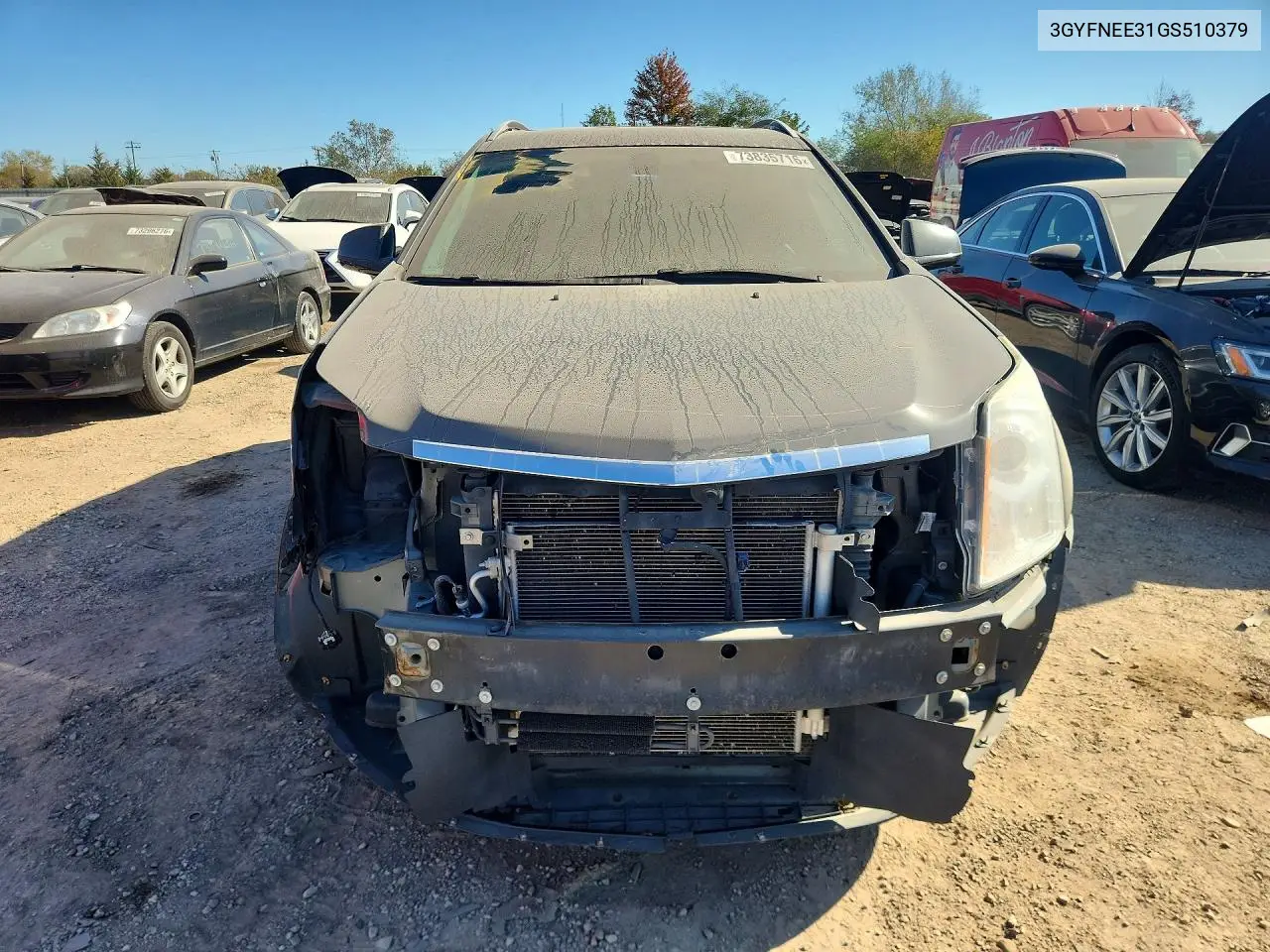 2016 CADILLAC SRX VIN 3GYFNEE31GS510379 — фото 5