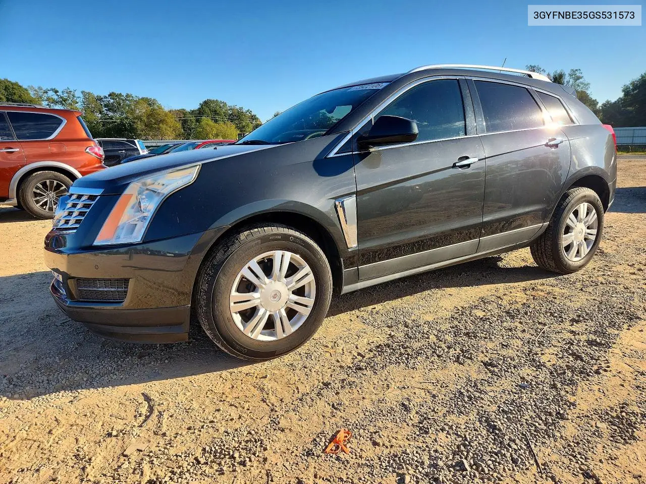 CADILLAC SRX 2016, VIN 3GYFNBE35GS531573