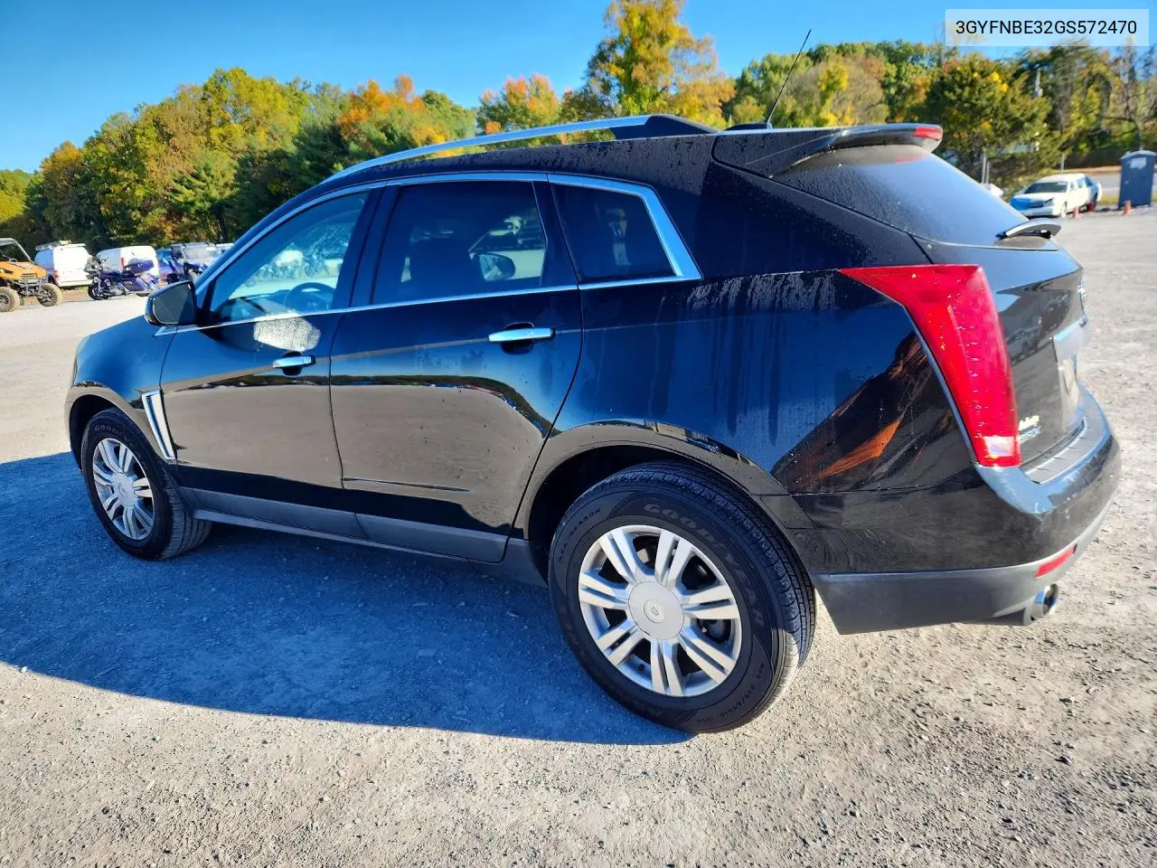 2016 CADILLAC SRX VIN 3GYFNBE32GS572470 — фото 2