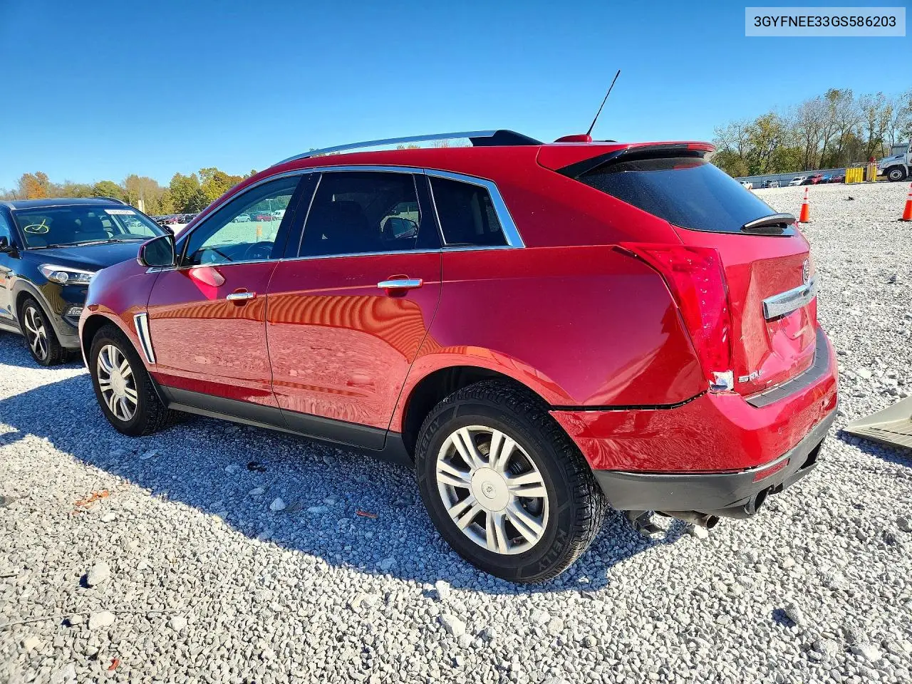 2016 CADILLAC SRX VIN 3GYFNEE33GS586203 — фото 2