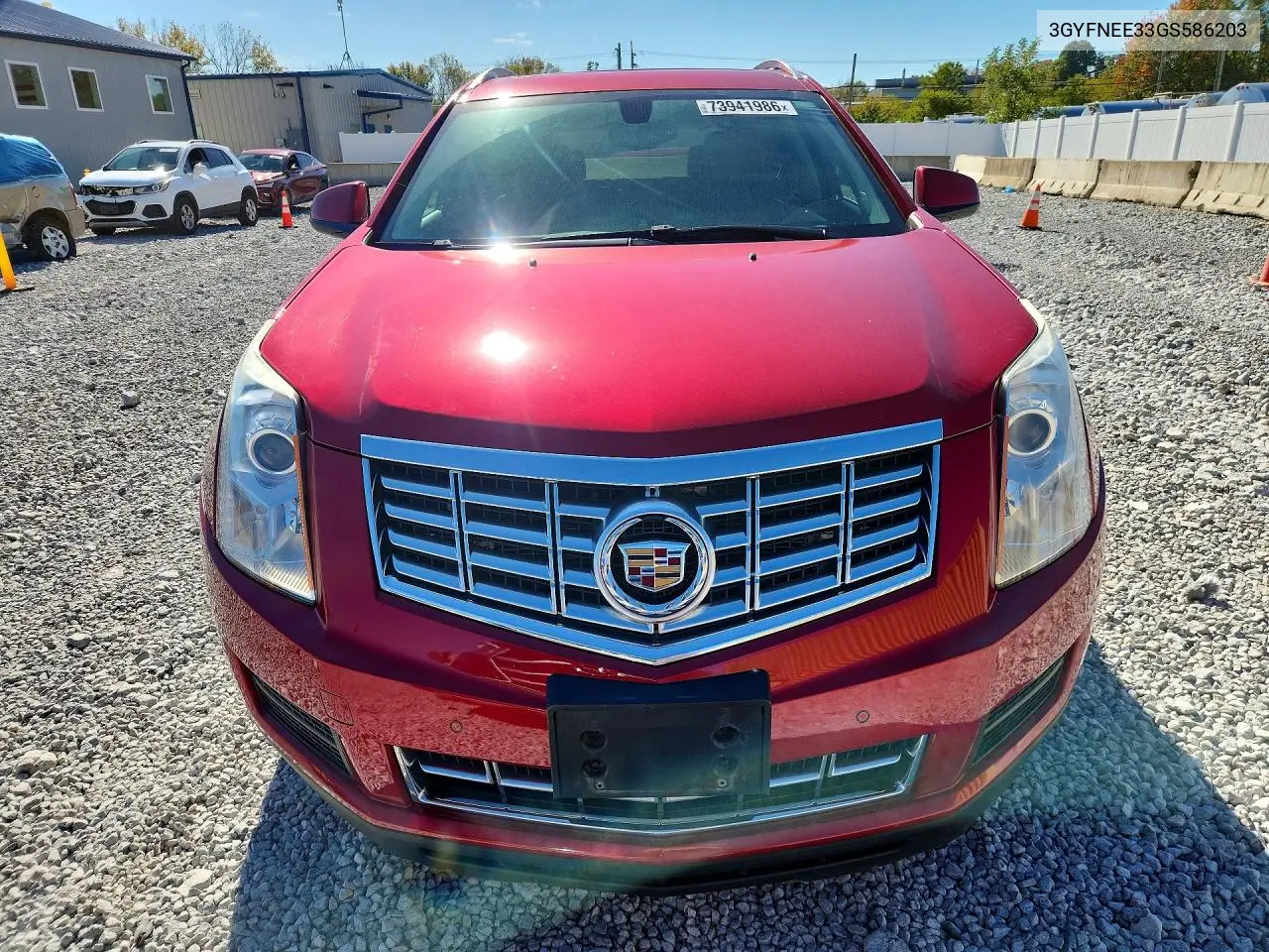 2016 CADILLAC SRX VIN 3GYFNEE33GS586203 — фото 5