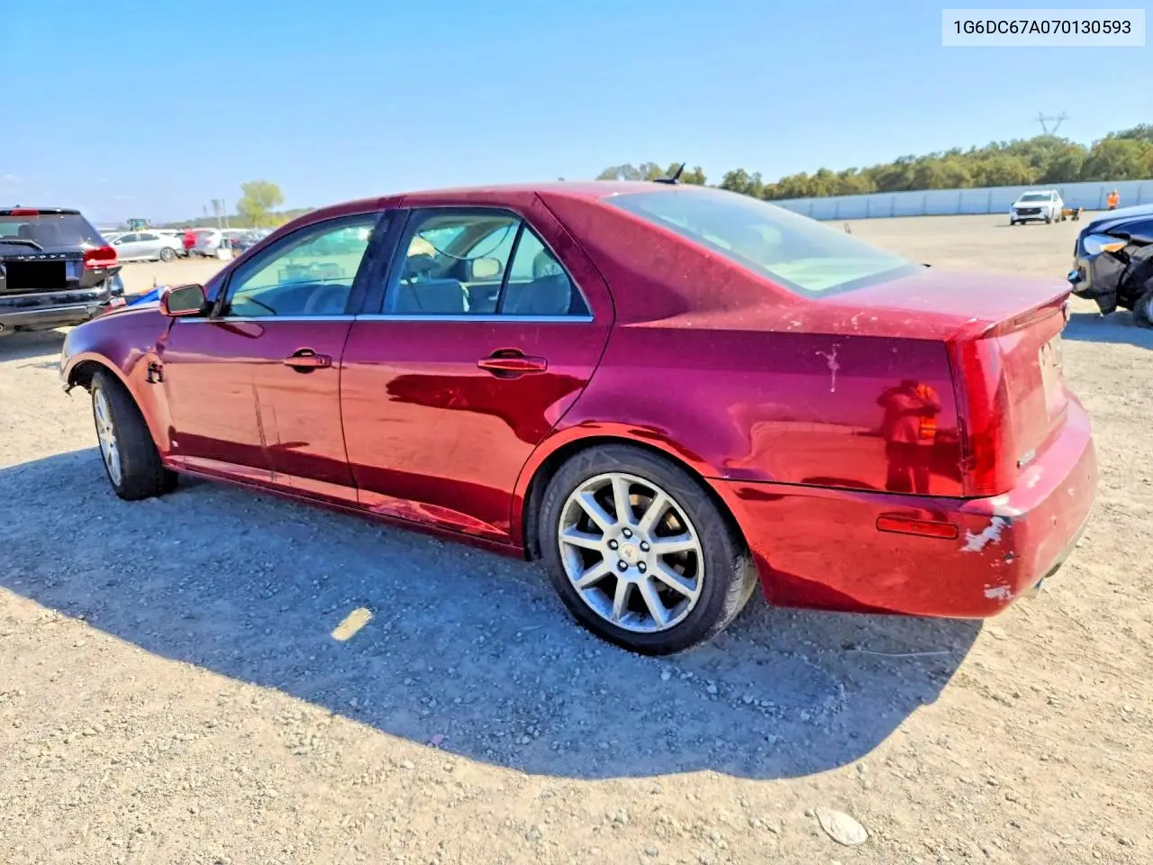 2007 CADILLAC STS VIN 1G6DC67A070130593 — фото 2