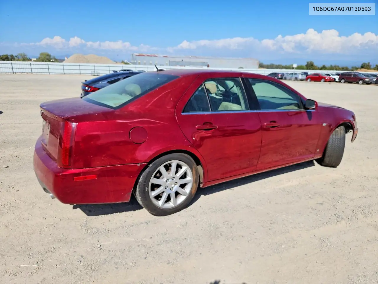 2007 CADILLAC STS VIN 1G6DC67A070130593 — фото 3