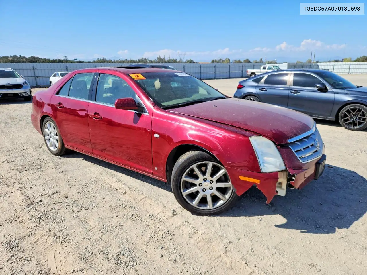 2007 CADILLAC STS VIN 1G6DC67A070130593 — фото 4