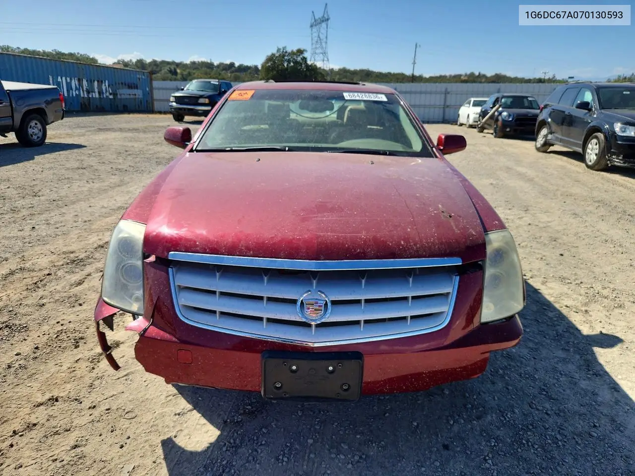 2007 CADILLAC STS VIN 1G6DC67A070130593 — фото 5