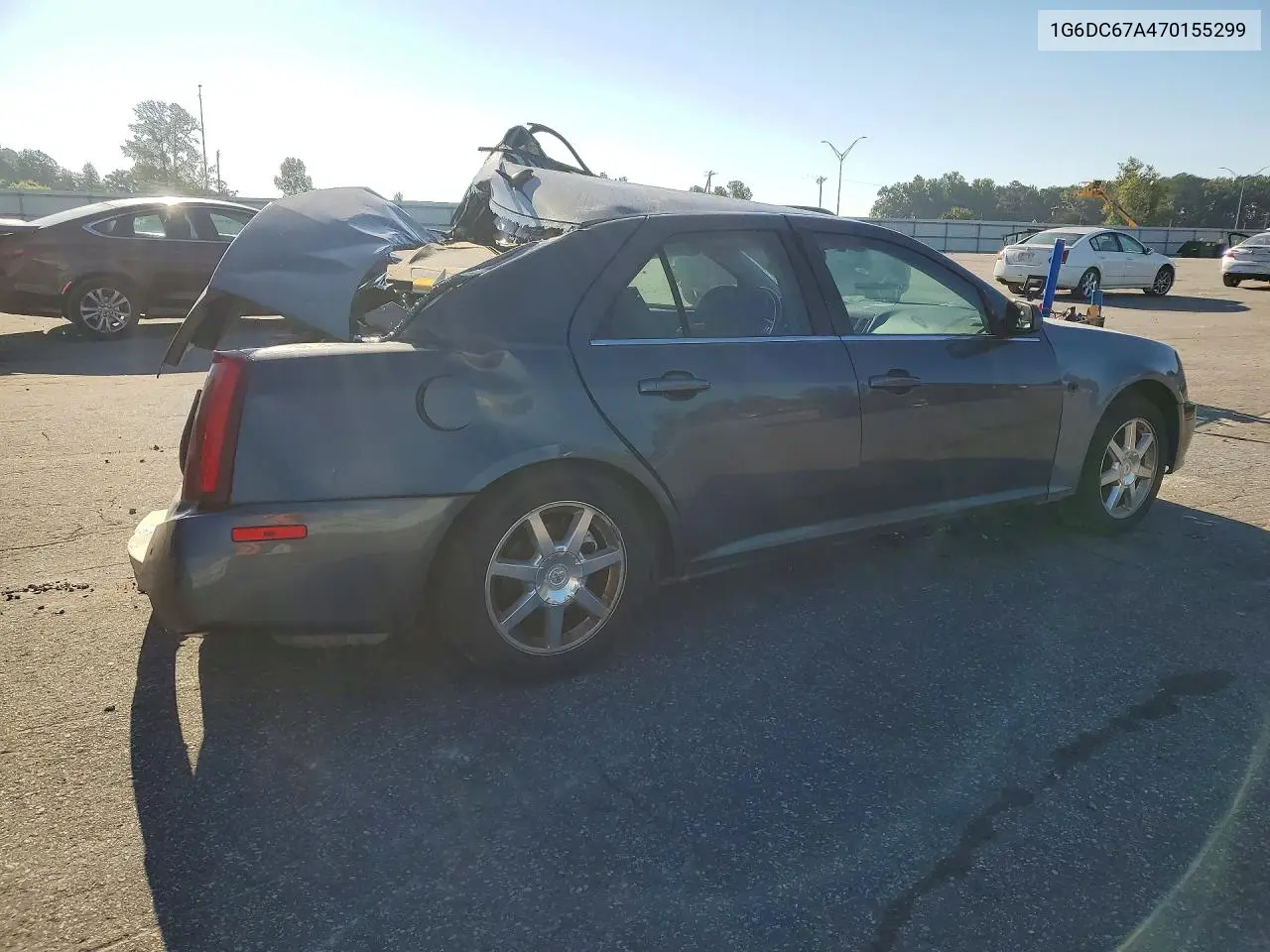 2007 CADILLAC STS VIN 1G6DC67A470155299 — фото 3