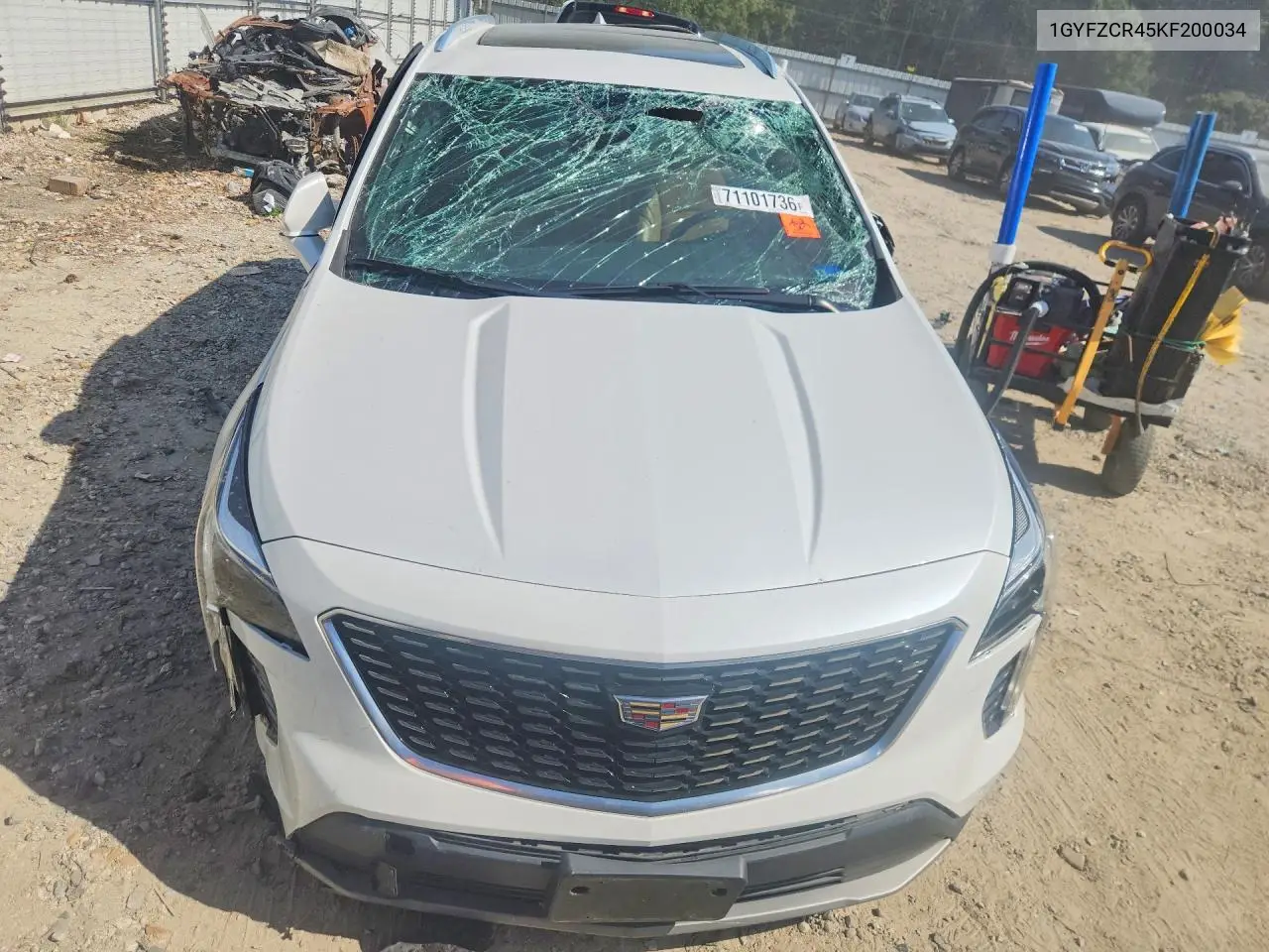 2019 CADILLAC XT4 VIN 1GYFZCR45KF200034 — фото 5