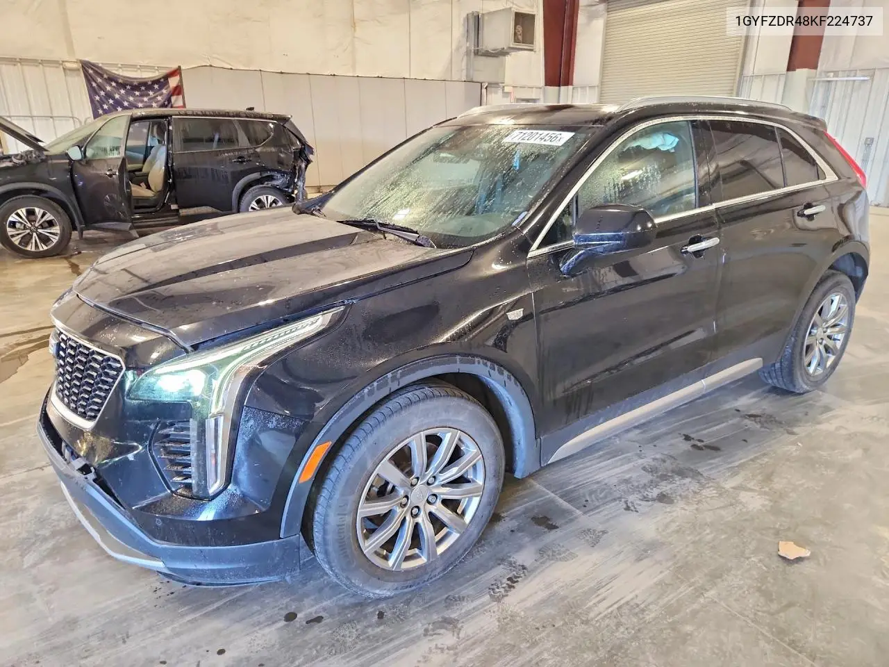 CADILLAC XT4 2019, VIN 1GYFZDR48KF224737