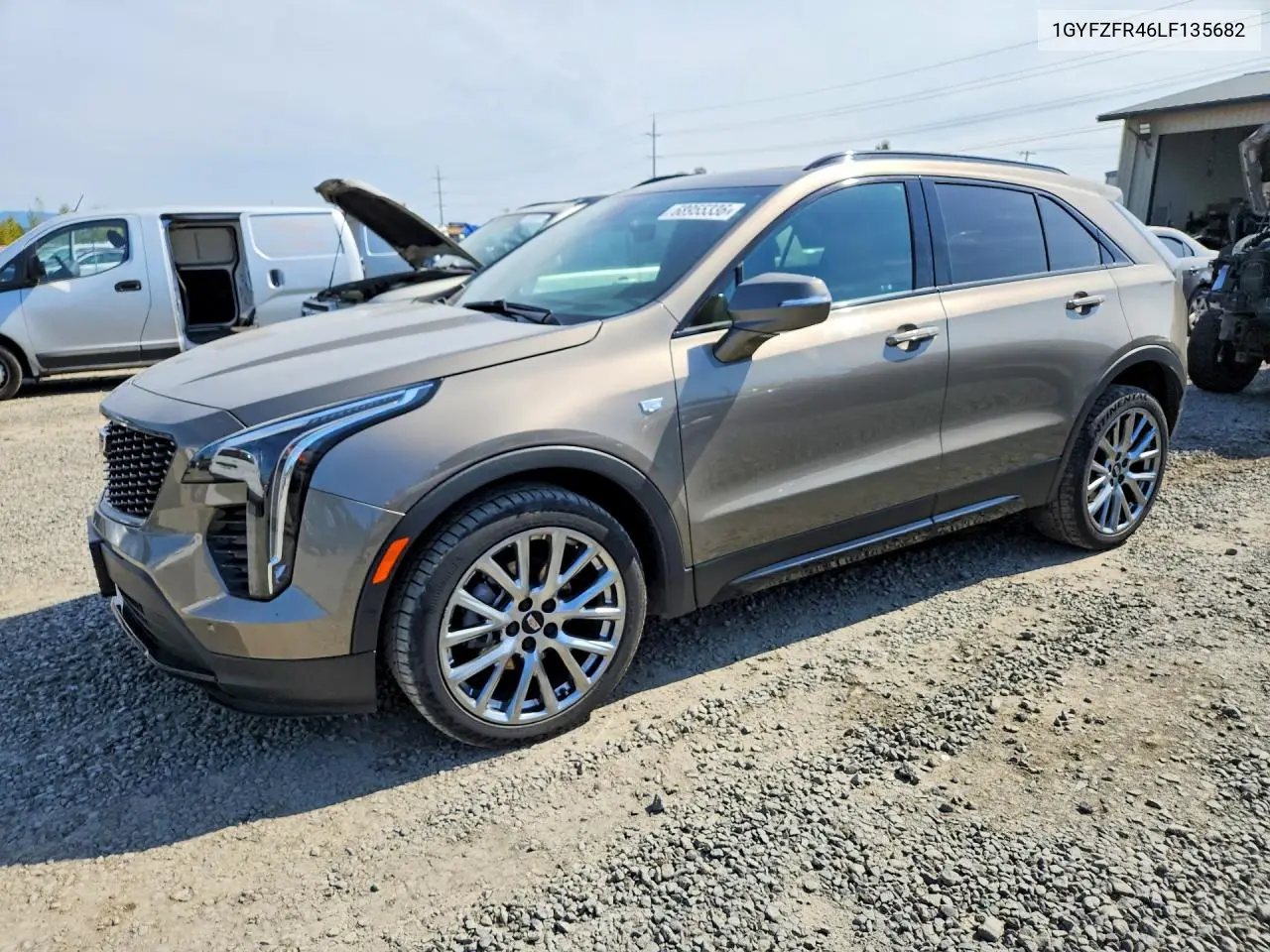 CADILLAC XT4 2020, VIN 1GYFZFR46LF135682