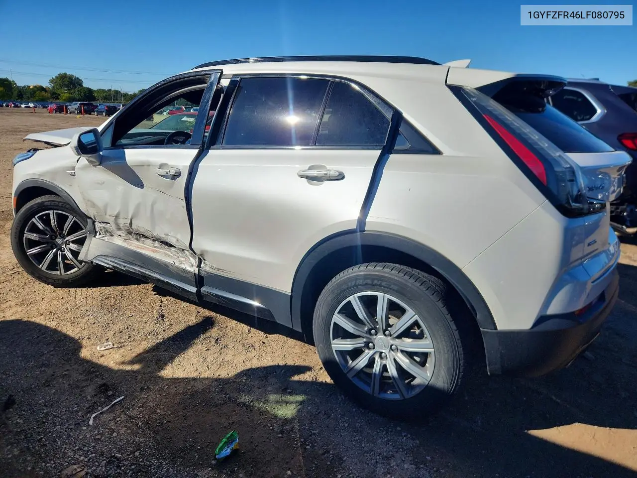 2020 CADILLAC XT4 VIN 1GYFZFR46LF080795 — фото 2
