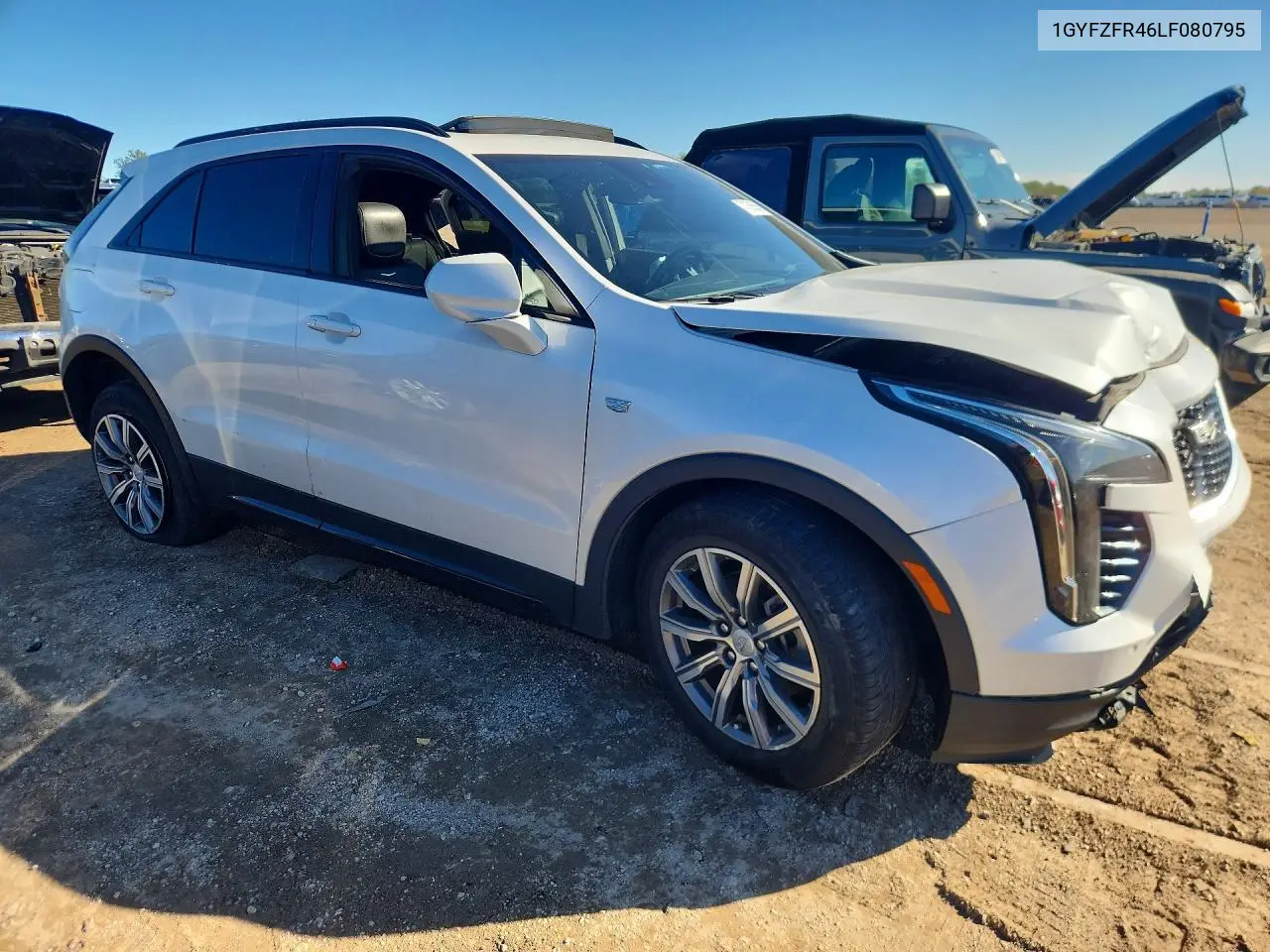 2020 CADILLAC XT4 VIN 1GYFZFR46LF080795 — фото 4