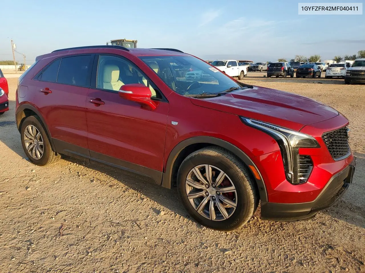 2021 CADILLAC XT4 VIN 1GYFZFR42MF040411 — фото 4