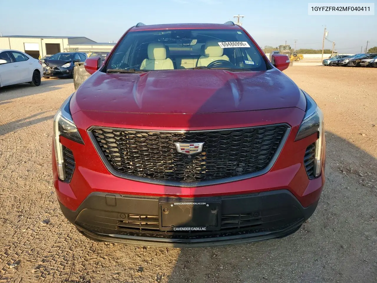 2021 CADILLAC XT4 VIN 1GYFZFR42MF040411 — фото 5