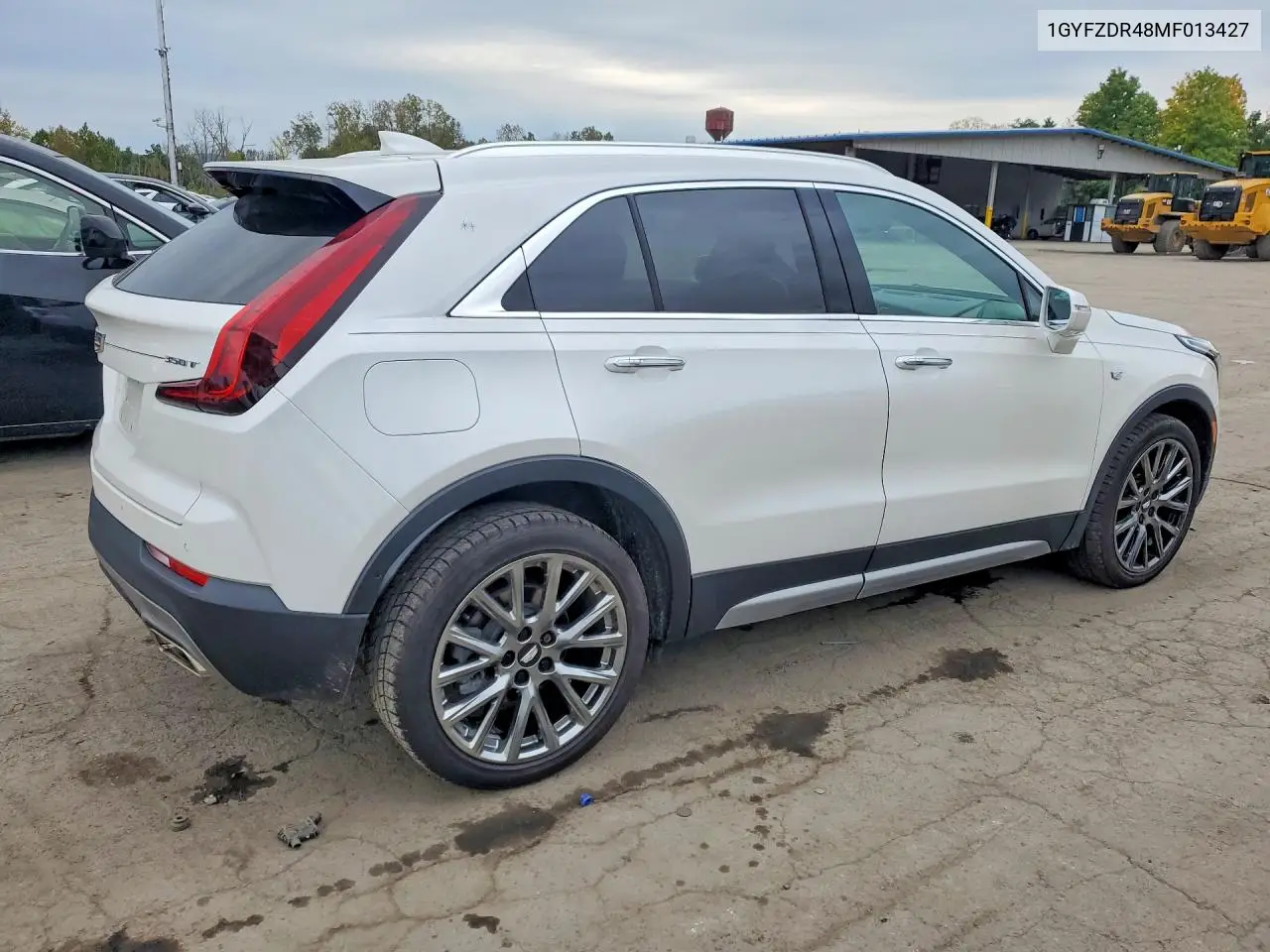 2021 CADILLAC XT4 VIN 1GYFZDR48MF013427 — фото 3