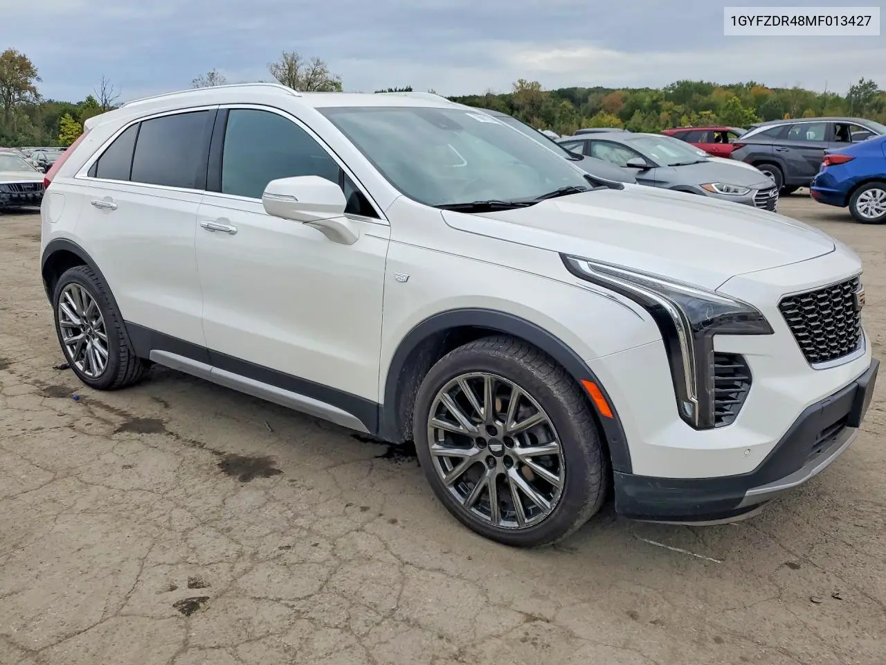 2021 CADILLAC XT4 VIN 1GYFZDR48MF013427 — фото 4