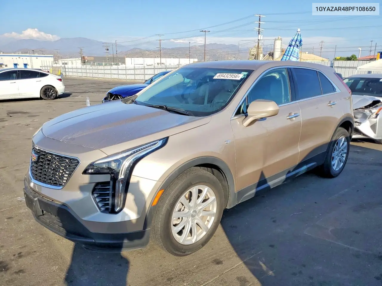 CADILLAC XT4 2023, VIN 1GYAZAR48PF108650