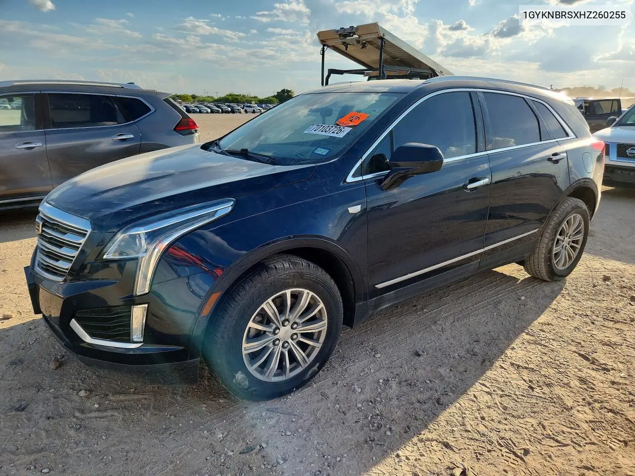 CADILLAC XT5 2017, VIN 1GYKNBRSXHZ260255