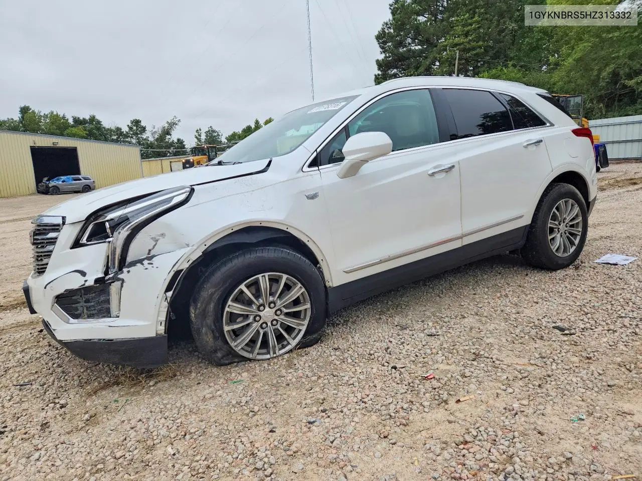 CADILLAC XT5 2017, VIN 1GYKNBRS5HZ313332