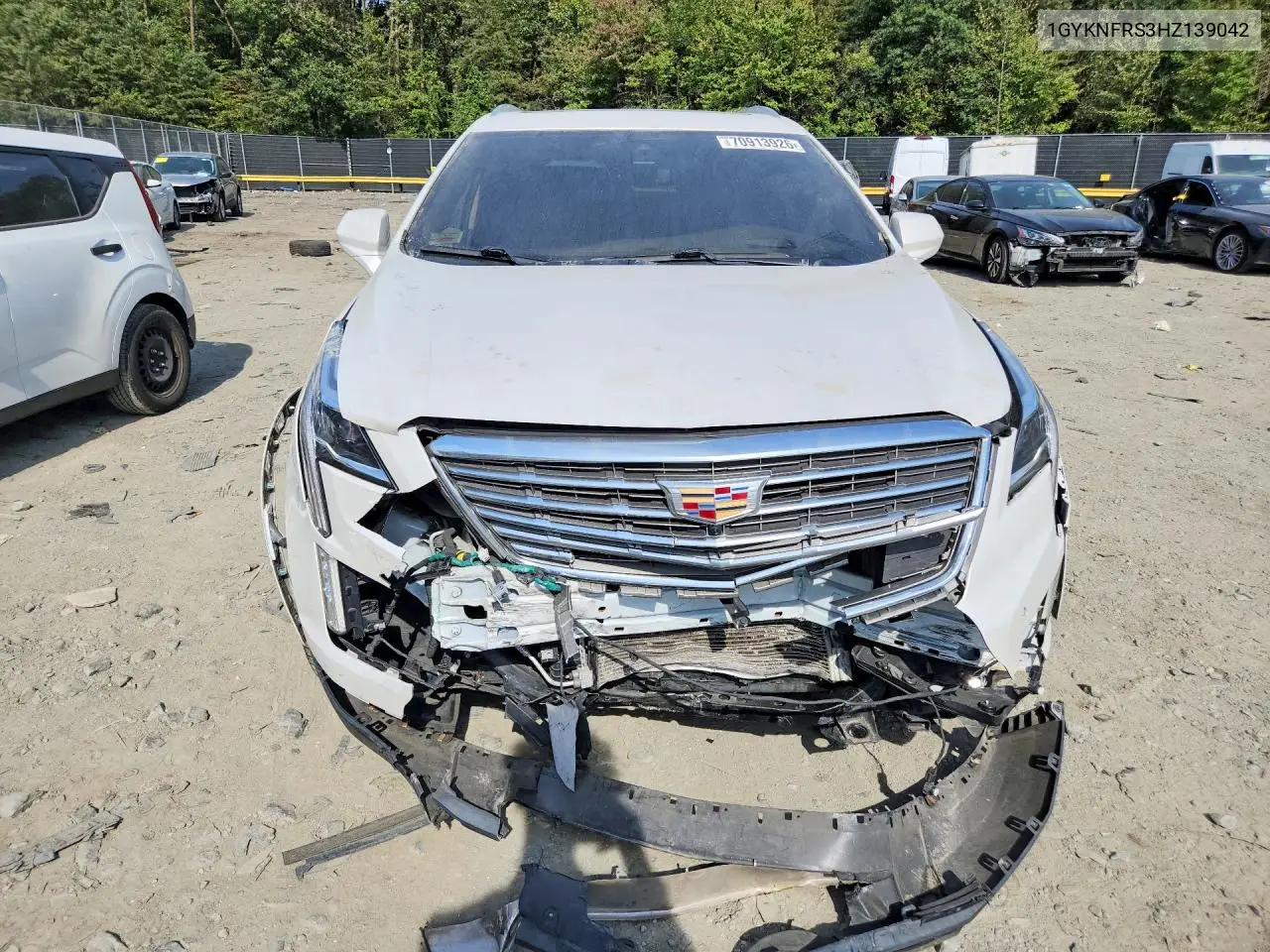2017 CADILLAC XT5 VIN 1GYKNFRS3HZ139042 — фото 5