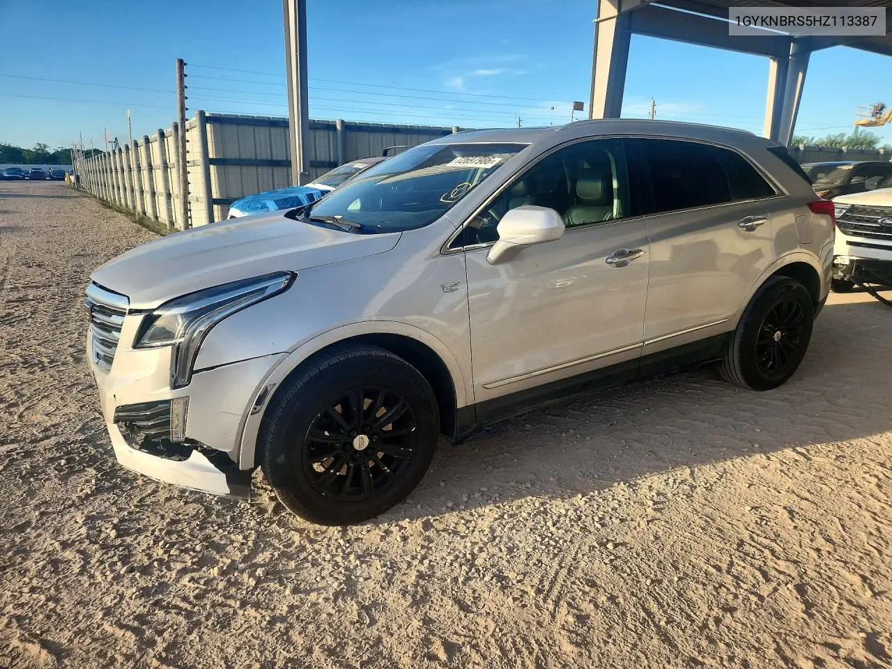 CADILLAC XT5 2017, VIN 1GYKNBRS5HZ113387