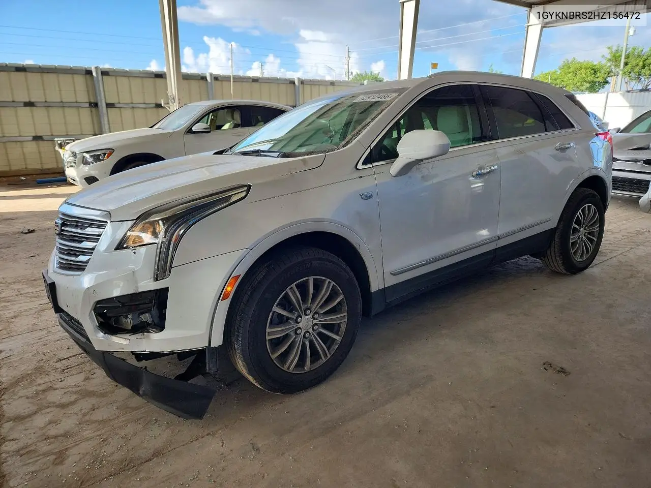 CADILLAC XT5 2017, VIN 1GYKNBRS2HZ156472