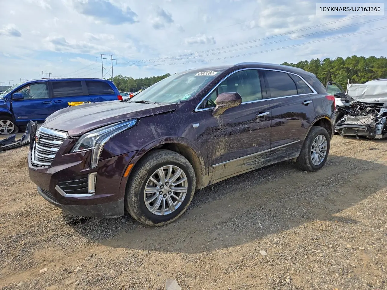 CADILLAC XT5 2018, VIN 1GYKNARS4JZ163360