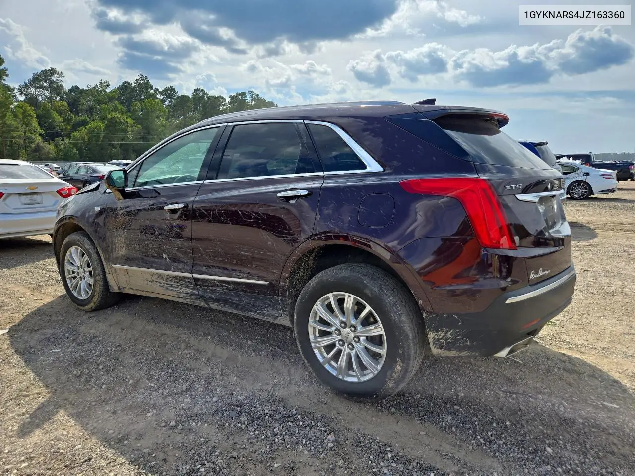 2018 CADILLAC XT5 VIN 1GYKNARS4JZ163360 — фото 2