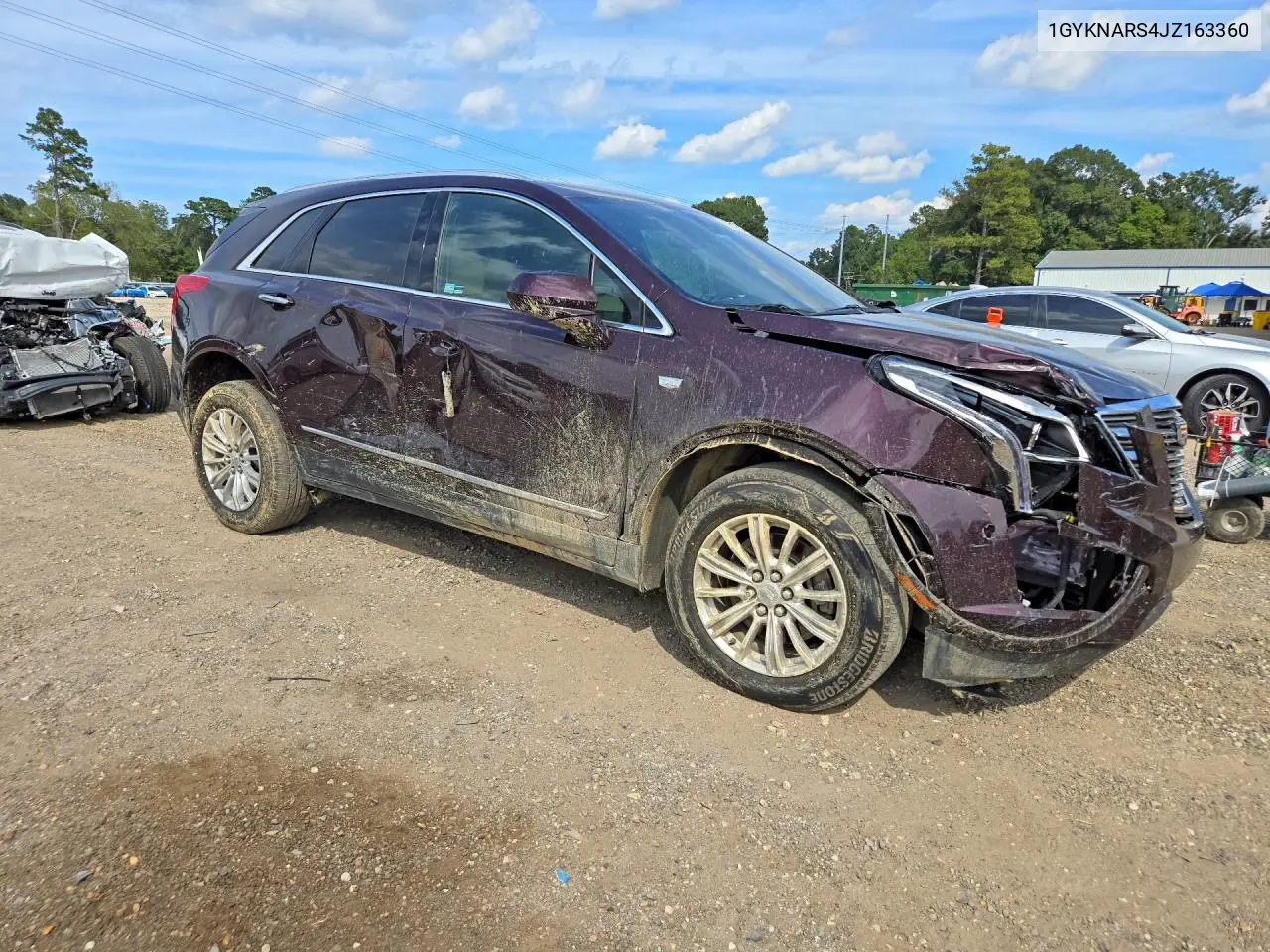 2018 CADILLAC XT5 VIN 1GYKNARS4JZ163360 — фото 4
