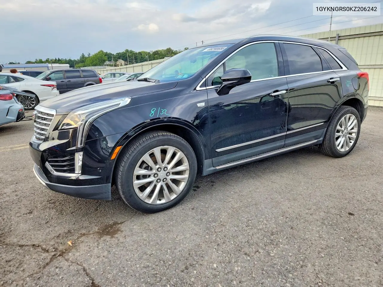CADILLAC XT5 2019, VIN 1GYKNGRS0KZ206242