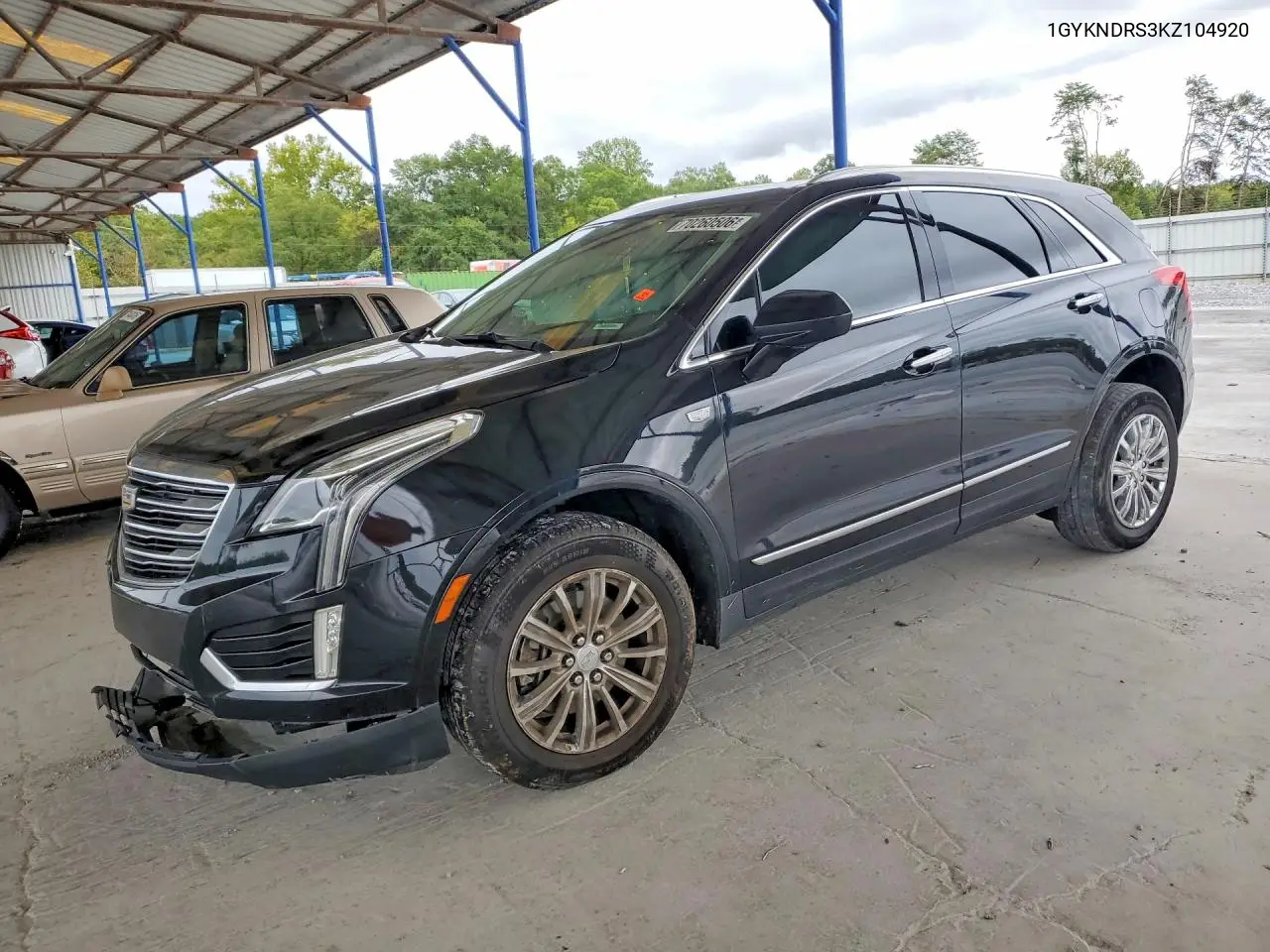 CADILLAC XT5 2019, VIN 1GYKNDRS3KZ104920