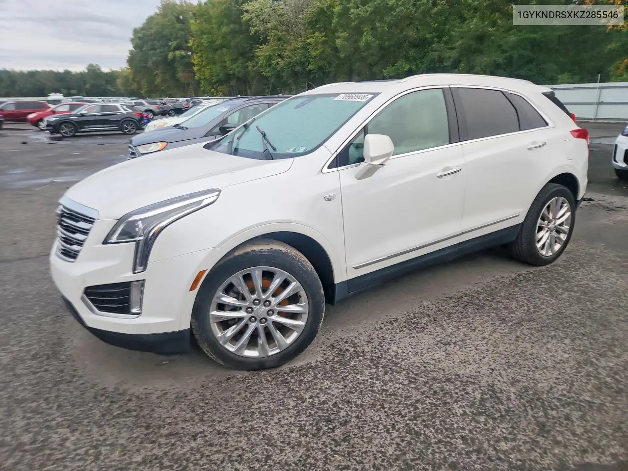 CADILLAC XT5 2019, VIN 1GYKNDRSXKZ285546