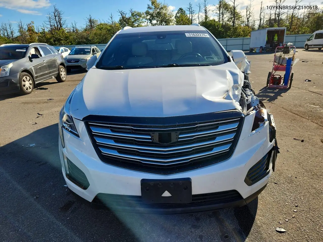 CADILLAC XT5 2019, VIN 1GYKNBRS6KZ110618