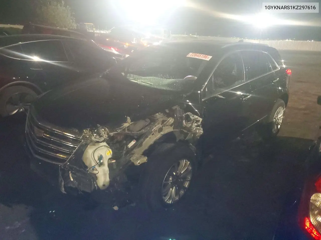 CADILLAC XT5 2019, VIN 1GYKNARS1KZ297616