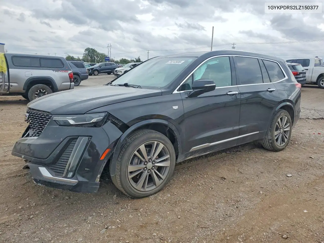 CADILLAC XT6 2020, VIN 1GYKPDRS2LZ150377