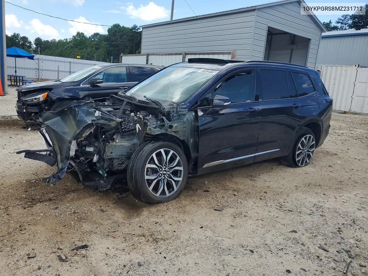 CADILLAC XT6 2021, VIN 1GYKPGRS8MZ231712
