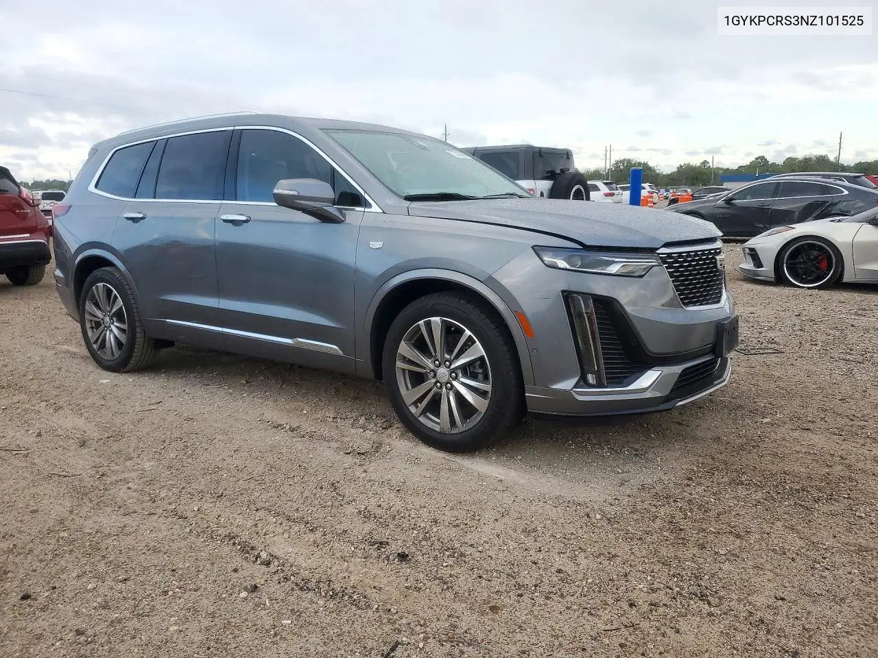 2022 CADILLAC XT6 VIN 1GYKPCRS3NZ101525 — фото 4