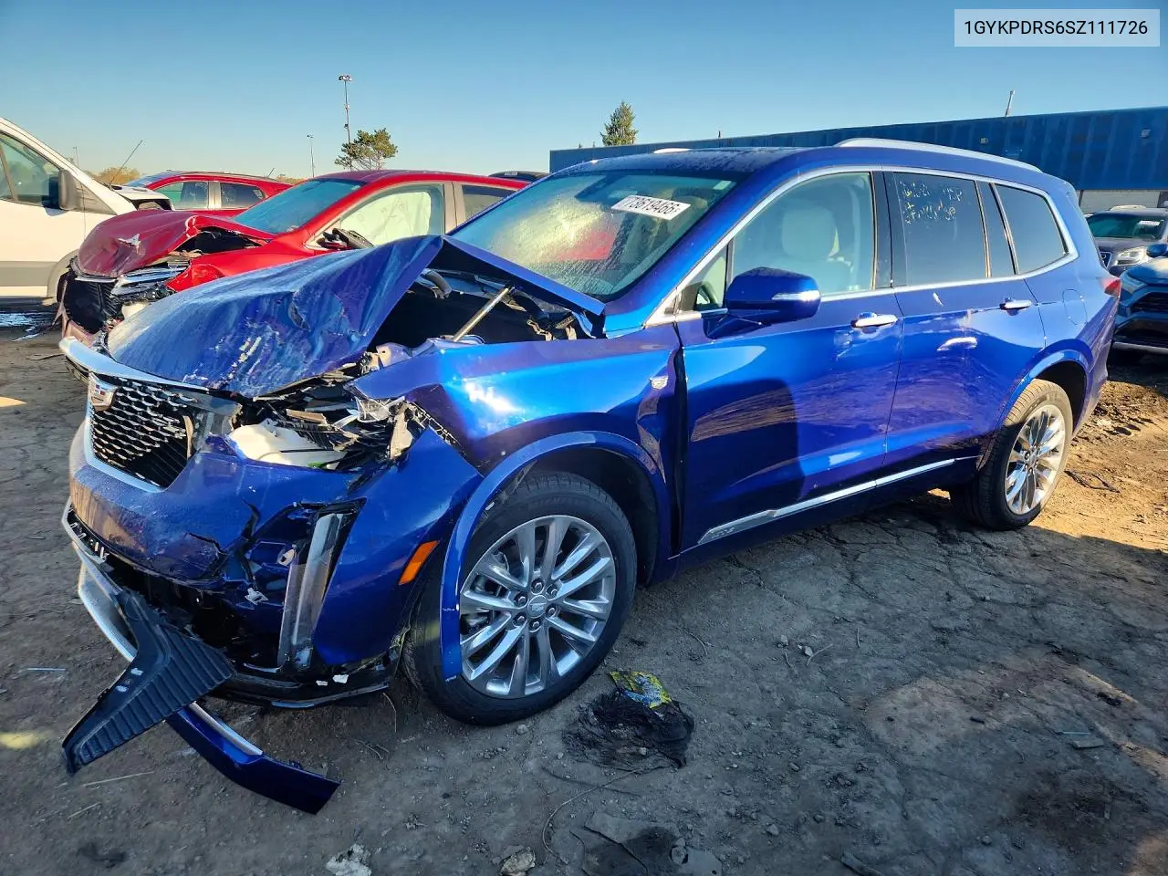 CADILLAC XT6 2025, VIN 1GYKPDRS6SZ111726