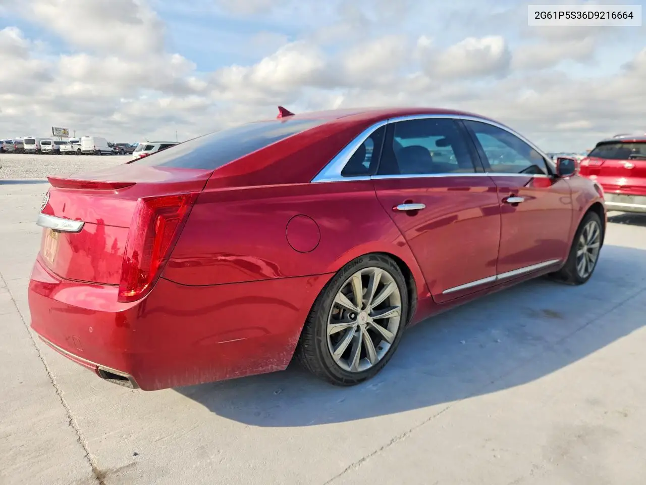 2013 CADILLAC XTS VIN 2G61P5S36D9216664 — фото 3