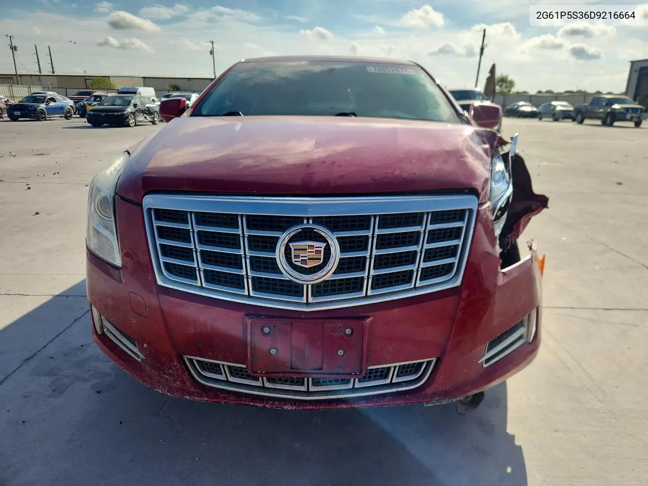 2013 CADILLAC XTS VIN 2G61P5S36D9216664 — фото 5
