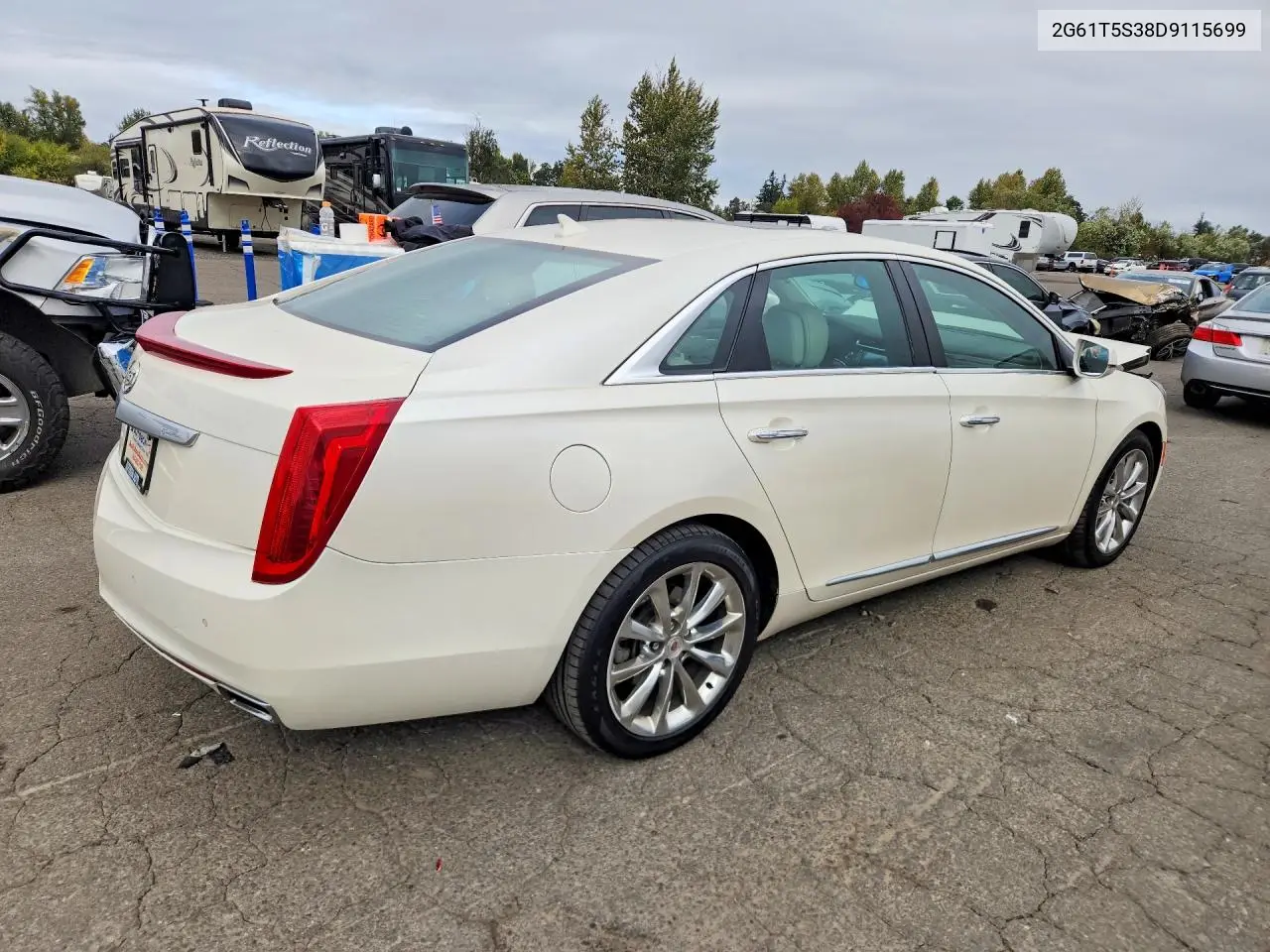 2013 CADILLAC XTS VIN 2G61T5S38D9115699 — фото 3