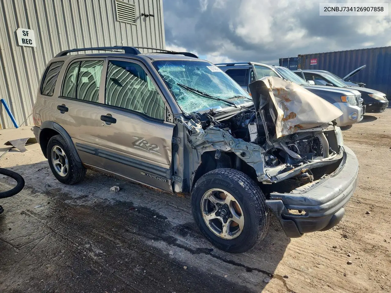 2002 CHEVROLET TRACKER VIN 2CNBJ734126907858 — фото 4