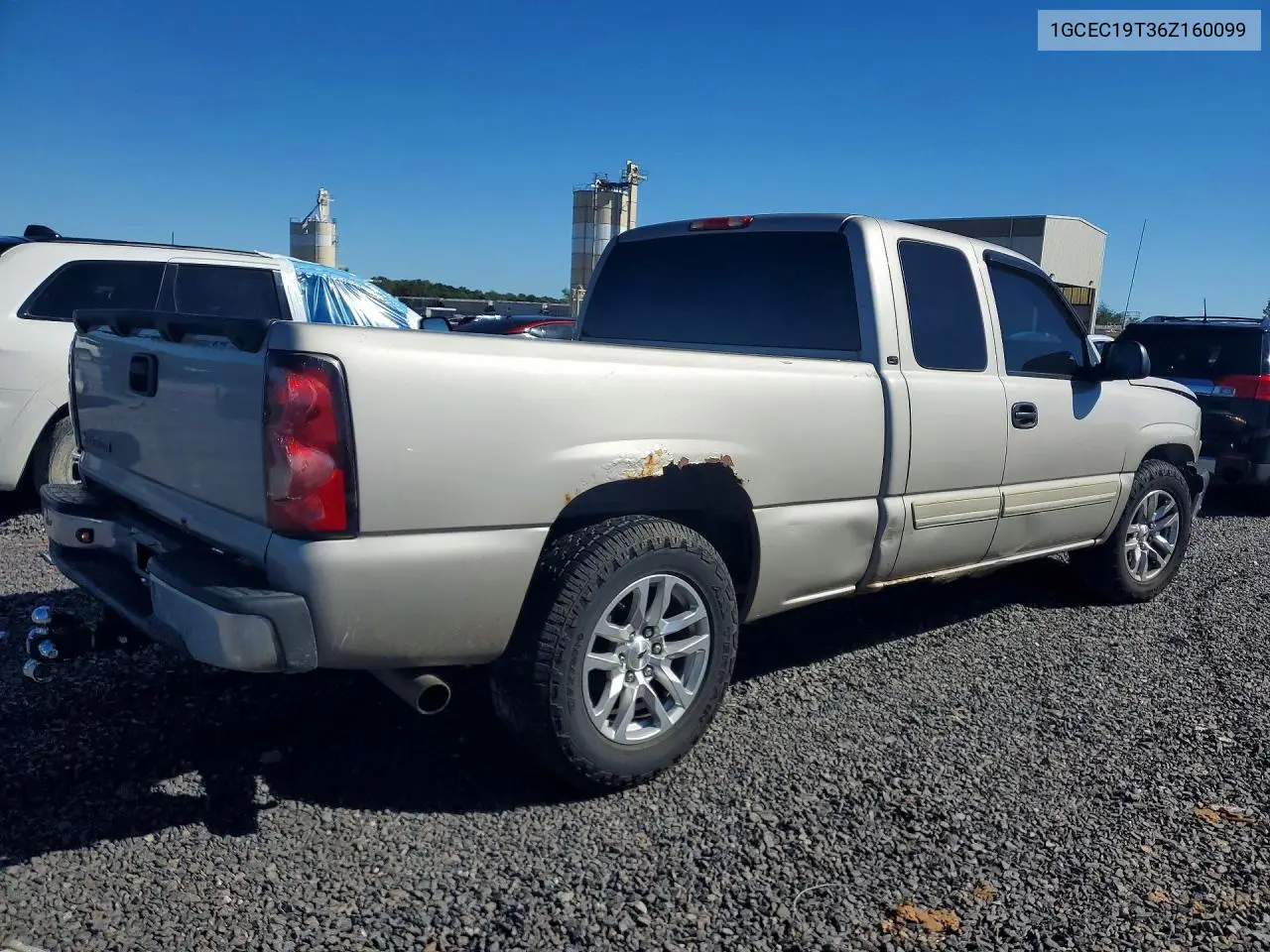 2006 CHEVROLET SILVERADO VIN 1GCEC19T36Z160099 — фото 3