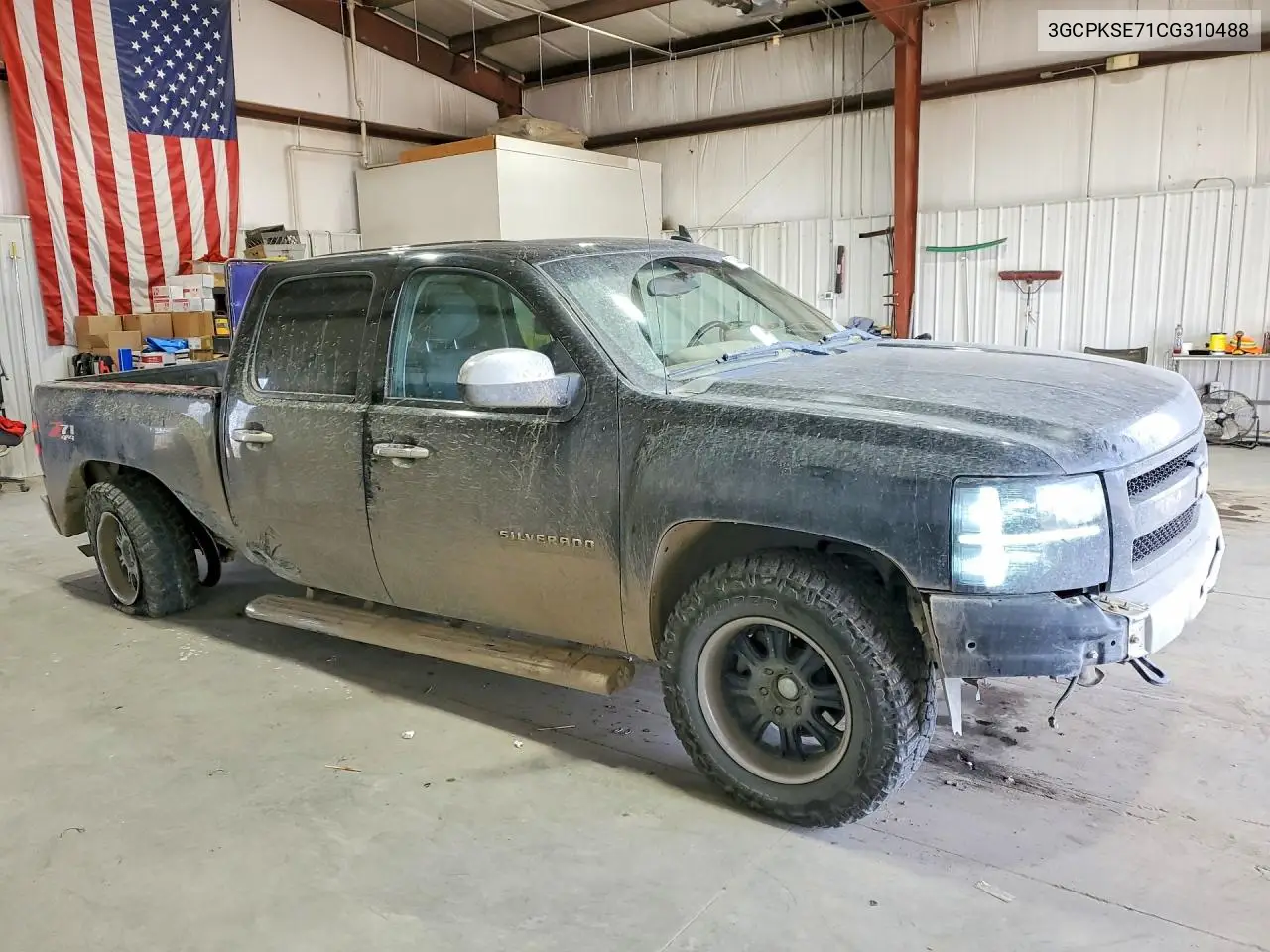 2012 CHEVROLET SILVERADO VIN 3GCPKSE71CG310488 — фото 4