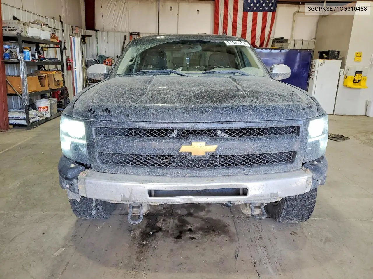 2012 CHEVROLET SILVERADO VIN 3GCPKSE71CG310488 — фото 5