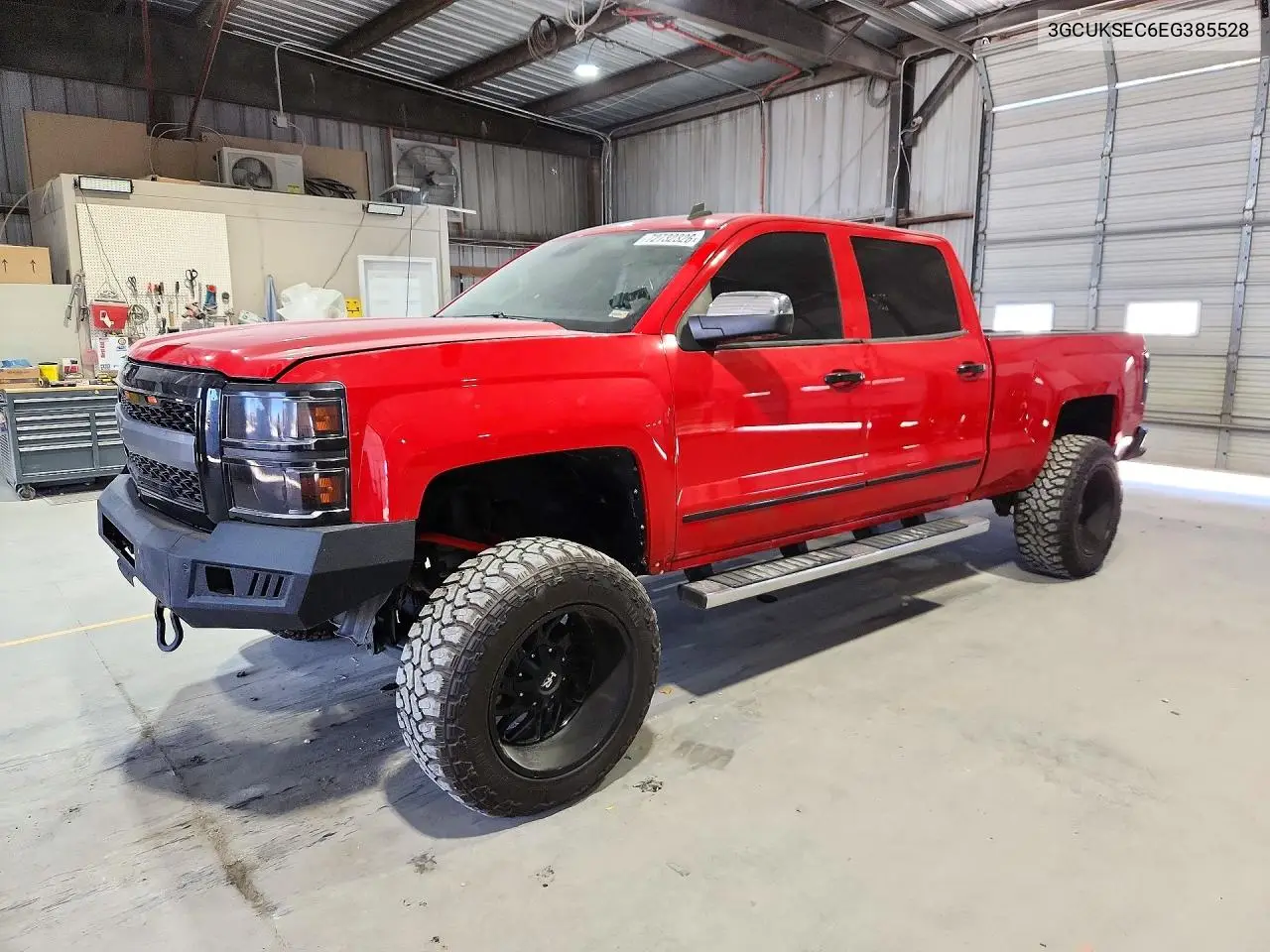 CHEVROLET SILVERADO 2014, VIN 3GCUKSEC6EG385528