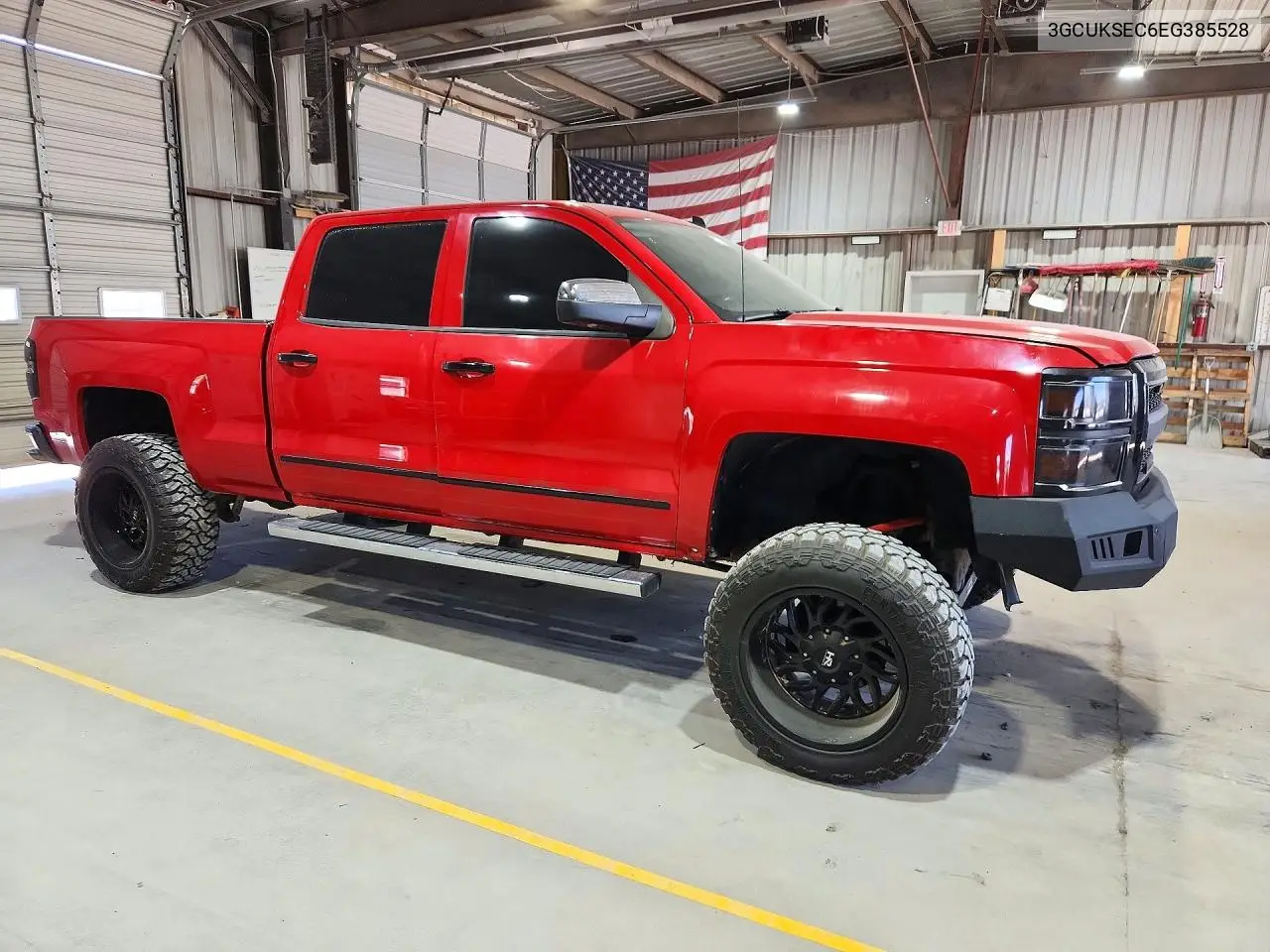 2014 CHEVROLET SILVERADO VIN 3GCUKSEC6EG385528 — фото 4