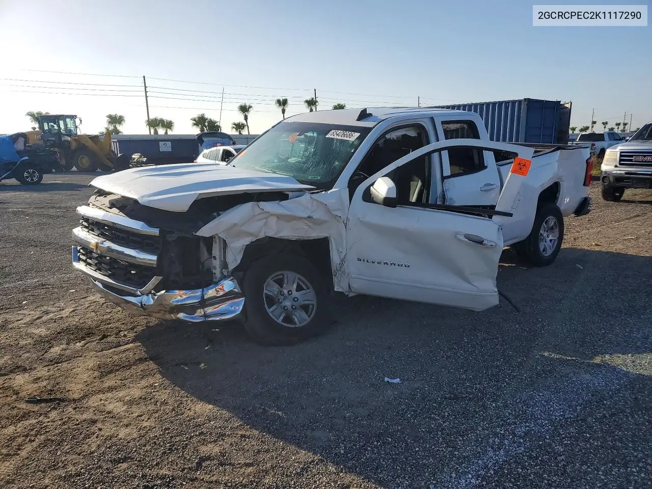 CHEVROLET N/A 2019, VIN 2GCRCPEC2K1117290