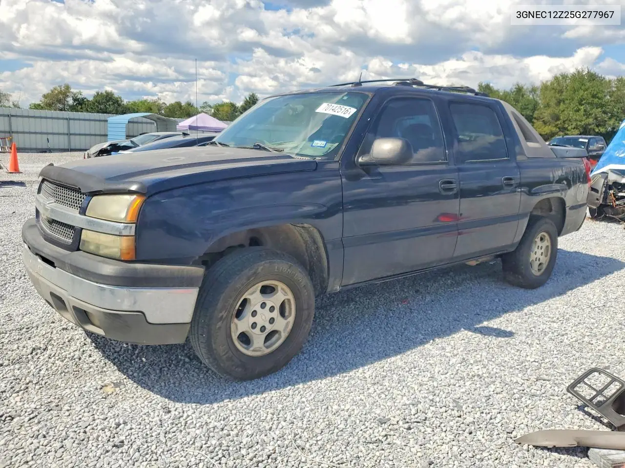 CHEVROLET AVALANCHE 2005, VIN 3GNEC12Z25G277967