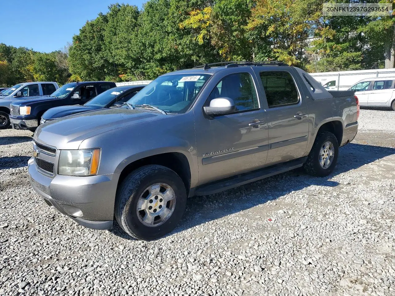 CHEVROLET AVALANCHE 2007, VIN 3GNFK12397G293654